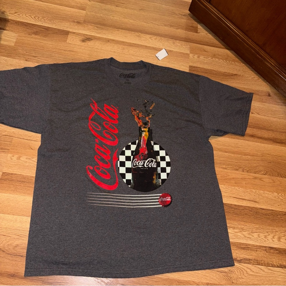 Coca Cola Charcoal Graphic Tee